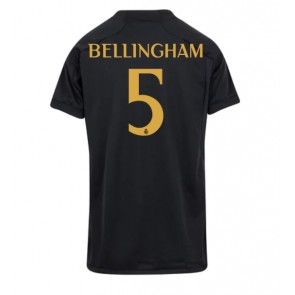 Real Madrid Jude Bellingham #5 Koszulka Trzecich Kobiety 2023-24 Krótki Rękaw